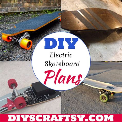 diy electric skateboard plans